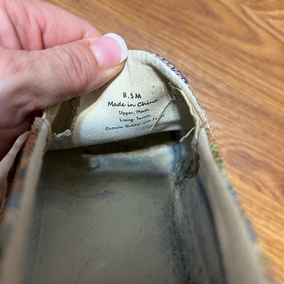 Jack Rogers Rainbow Color Slip On Shoes Size 9.5 - Picture 4 of 4